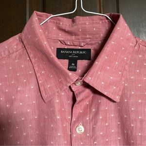 Men’s Banana Republic soft wash button down
